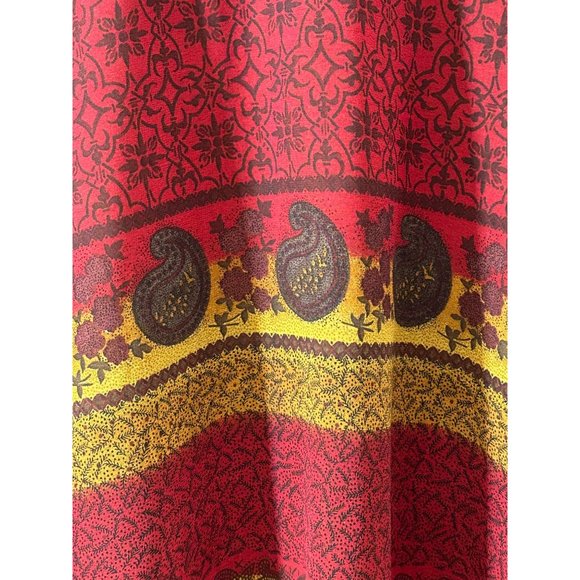 Erica Brooke Collection Women’s Size Super Plus 36 Boho Bead Hem Sleeveless Top - Picture 2 of 6